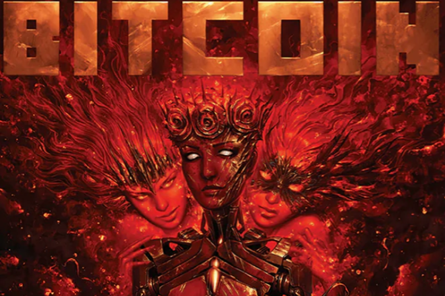 Alexander’s work published on the cover of Bitcoin Magazine!