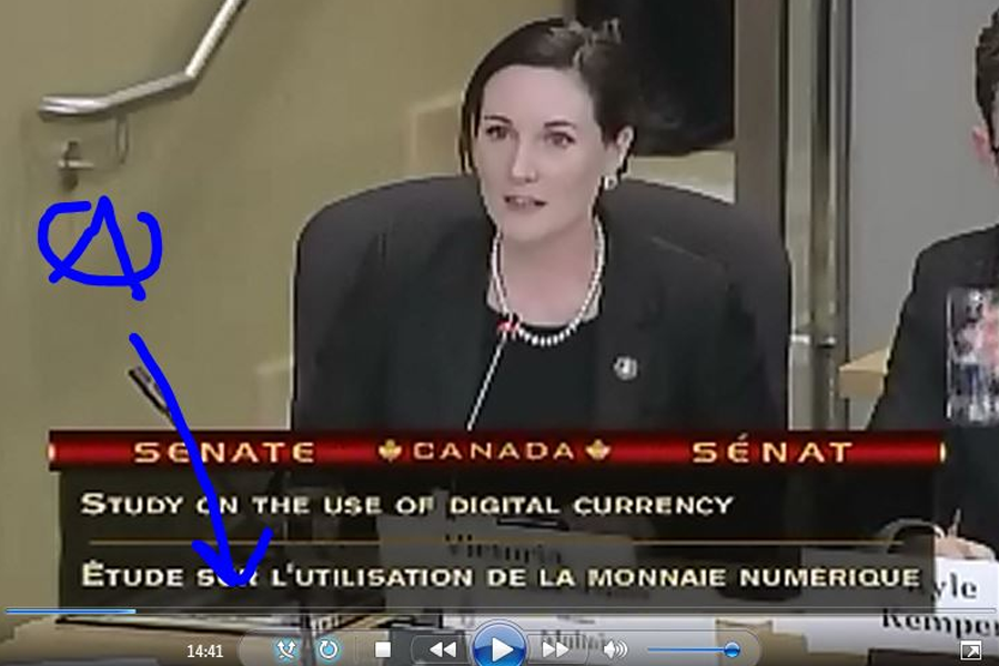 Cryptoart leaves The Woodlands and even makes it to the Canadian senate hearings on cryptocurrency.